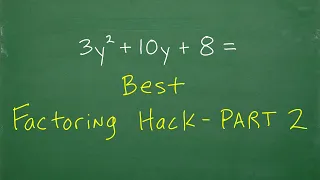 Best FACTORING Hack EVER! - Part 2