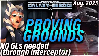 PROVING GROUNDS GUIDE: FIRST FIVE MISSIONS, NO GLs REQUIRED #starwars #galaxyofheroes #swgoh