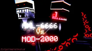 AML-6666 Vs MOD-2000 Complete | Minecraft Animation