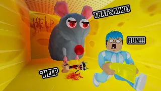 Cheese Escape | ROBLOX | KINUHA NAMIN ANG PAGKAEN NI DODING DAGA!