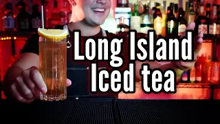 🤤 Cocktail Long island iced tea 🫖 ES FUERTE? #shorts