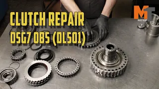 DSG7 0B5 (DL501) Clutch  repair