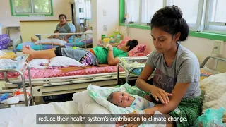 Scaling up actions towards climate resilient and low carbon health systems in the Western Pacific