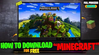 ✅How To Download 🔥 Minecraft For Free⚡In PC/Laptop !! New Method 2023 !!