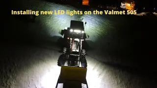 Valmet 505T LEDlight install and test