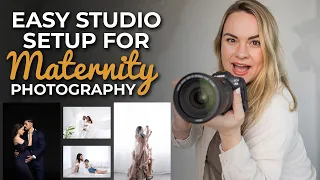Easy Studio Setup for Maternity Photography