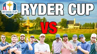 We Played In A Ryder Cup Challenge - INSANE ENDING | So Pure Golf