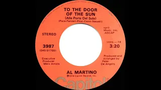 1975 HITS ARCHIVE: To The Door Of The Sun - Al Martino (stereo 45)