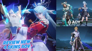 AOV New 4 Skins Update | Veres, Ata, Allain, Yan - Arena of Valor