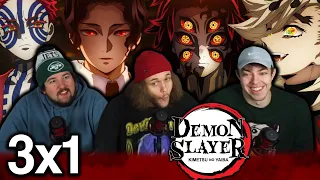 MEETING THE UPPER 5 DEMONS | Demon Slayer 3x1 "Someone's Dream" Reaction!