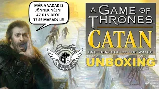 Trónok Harca Catan - Az Őrség Testvérisége / társasjáték - játékbontás