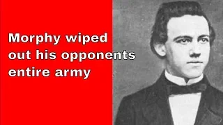 Paul Morphy vs Benjamin C Tilghman: Philadelphia 1859