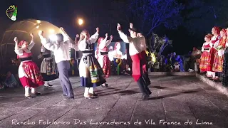 Rancho Folclórico Das Lavradeiras de Vila Franca do Lima 🎉Santoinho |50 anos 👏Folclore de Portugal
