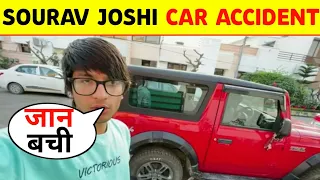Sourav Joshi Car Accident - @souravjoshivlogs7028 & Piyush Joshi facts | Sourav Joshi facts #shorts