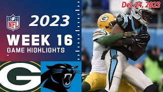 Packers vs Panthers Week 16 FULL GAME 12/24/2023 | NFL Highlights Today