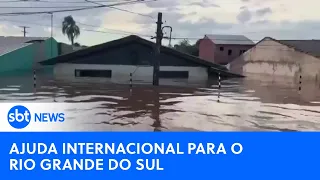 Países se mobilizam para ajudar na tragédia do Rio Grande do Sul | #SBTNewsnaTV (07/05/24)