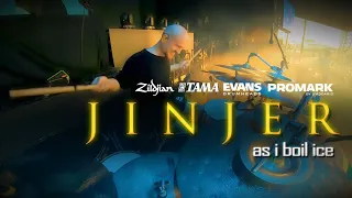 JINJER - As I Boil Ice (Live Drum Cam Footage)