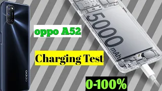 Oppo A52 Charging Test |0 to 100% | 18W fast charger- 5000mAh Battery| How Long It Will Full Charge|