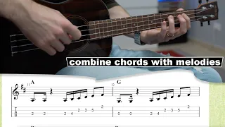 Ukulele Lesson: How To Play A Melody in Between Chords | 7 Simple Steps