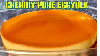 How to make a CREAMY pure eggyolk LECHEFLAN