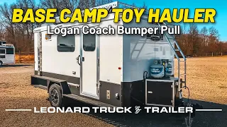 MINI TOY HAULER - Logan Coach Base Camp BP Toy Hauler
