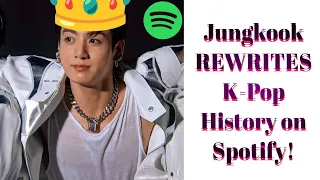 Jungkook Makes History on Spotify: The ONLY KPop Soloist with Million Streams