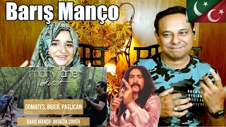 Mary Jane - Domates Biber Patlıcan (Barış Manço Canlı Akustik Cover) ,Turkey  |Pakistani Reaction