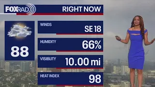 Houston weather: Partly sunny, steamy Wednesday evening in the 80s