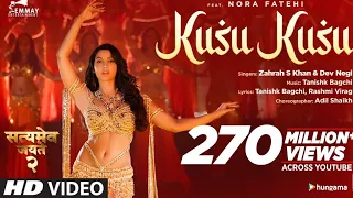 Kusu Kusu Song lyrics Ft Nora Fatehi | Satyameva Jayate 2 | John A, Divya K | Tanishk B, Zahrah Khan