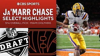 Ja'Marr Chase: Select Highlights | 5th Overall Pick | 2021 NFL Draft | CBS Sports HQ