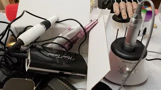 HOW TO USE Electric Nail Drill ( E-File )  Review  MelodySusie