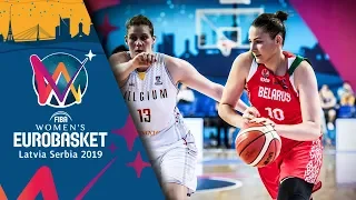 Belgium v Belarus - Highlights - FIBA Women's EuroBasket 2019