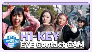 [4K] H1-KEY EYE CONTACT CAM :: 하이키 아이컨택캠 @ MUSIC BANK