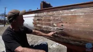 How to strip paint off your wooden boat using a heat shrink gun