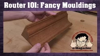 How to make ANY moulding with REGULAR router bits! (Crown molding, baseboards, picture frames, etc)
