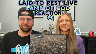 Lamb Of God - Laid To Rest Live | REACTION / BREAKDOWN ! Real & Unedited