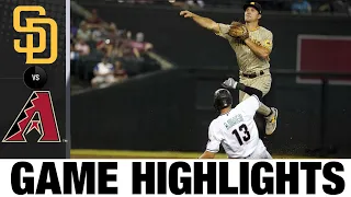 Padres vs. D-backs Game Highlights (8/13/21) | MLB Highlights