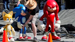 First look at Knuckles In Sonic the Hedgehog 2 !!