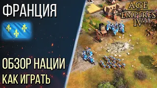 КАК ИГРАТЬ за ФРАНЦИЮ - Обзор наций в Age of Empires 4 / Age of Empires IV