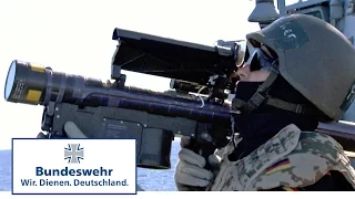 Schießen mit der Fliegerfaust: wenn feindliche Flugzeuge auf See angreifen - Bundeswehr