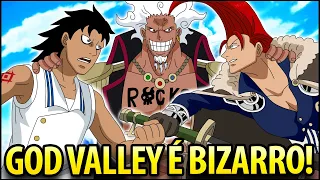 EXPLICADO SEGREDO DE GOD VALLEY, FRUTA DE XEBEC, DRAGON MARINHEIRO, BÍBLIA DO KUMA E O CRIME ZUNISHA