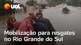 Chuvas RS: Moradores de São Sebastião do Caí se mobilizam para resgates de ilhados