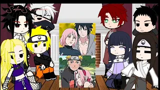 Naruto's react to Haruno Sakura[2/?] (Ships) • SakUsA-Sama•