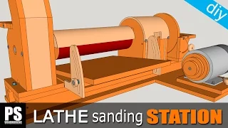 Lathe Sanding Station: Thickness Sander Part1