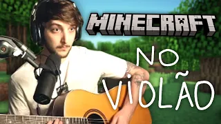 como eu terminei minecraft no violão