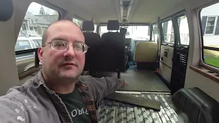 Chevy van custom interior build. Part 1, stripping out & roof rack removal