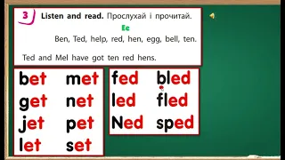 Дистанційне навчання з англійської мови 1 клас № 38. Тема:Food. Їжа. Розвиток мовлення. Читання