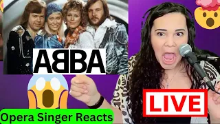 ABBA 💃🎶👑 Dancing Queen 👑| Opera Singer REACTS LIVE 💃🎶👑