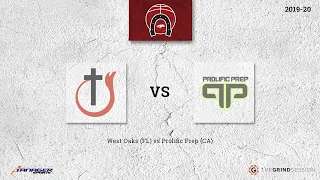 West Oaks (FL) vs Prolific Prep (CA)