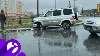 В Новом Уренгое в ДТП пострадала пассажирка такси